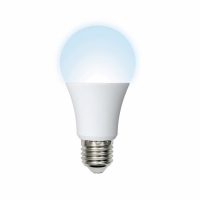 Лампа светодиодная. LED-A60-16W/DW/E27/FR/NR Форма "A", матовая. Серия Norma. Дневной белый свет (6500K). Volpe
