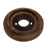 Рамка одноместная деревянная Ретро, Восьмёрка, ASR-59018, Ясень, цвет: Орех