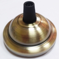 Балдахин для подвесного светильника 65 мм античная бронза