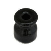 Изолятор фарфоровый, цвет nero (черный)