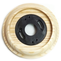 Рамка одноместная деревянная ретро, Овал, ASR-59215, Ясень