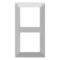 Рамка 2-м Valena Life универсальная алюминий