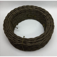 Провод декор. Витой Термостойкий 2х1,5 "Царский Стиль" RS-24-88 тёмная бронза